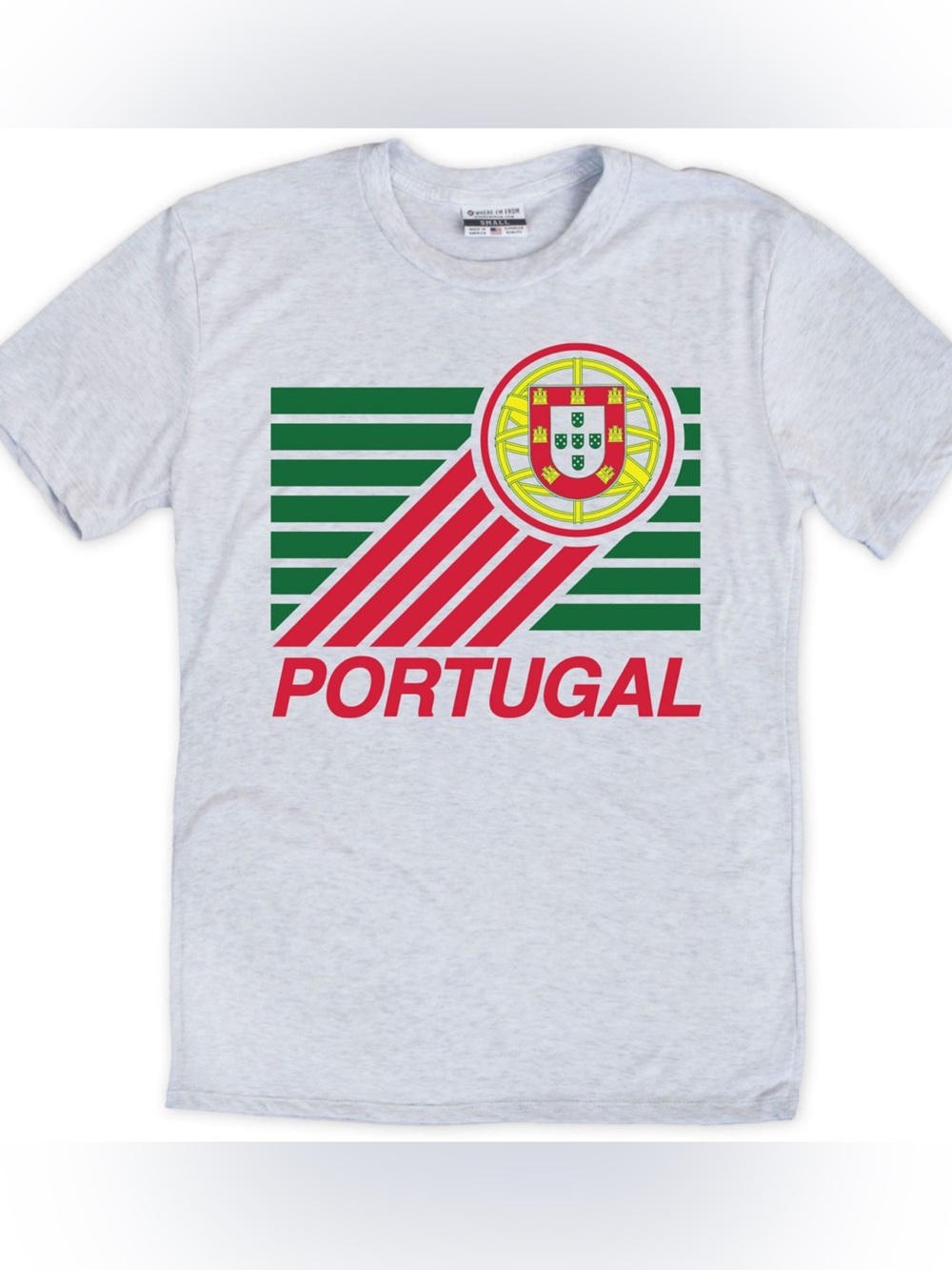 Portugal National Soccer Team “Where I'm From” Tee Shirt - NEW W/ TAGS